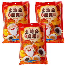 Chiao-E 巧益 土地公綜合麻糬, 150g, 3包