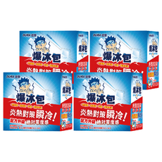 DURA 德樂 速攻冷卻爆冰包 6包入 x 4盒組，快速降溫、舒緩熱傷害，戶外活動必備, 4盒