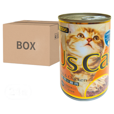 惜時 US CAT 貓罐, 鮪魚 + 雞肉, 400g, 24罐
