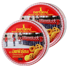 IMPERIAL 雙盟 御林軍丹麥奶酥, 香濃奶酥 口感扎實綿密 精緻鐵盒, 200g, 2盒