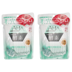 BCL AHA 柔膚溫和酵素潔顏粉, 0.4g*30包, 12g, 2袋