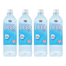 OKINA 益生菌水 DEEP PLUS, S12益生菌補充，無糖無熱量乳酸風味, 850ml, 4瓶
