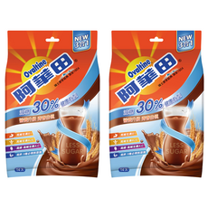 阿華田 減糖營養巧克力麥芽飲品 減糖30% 健康有型, 31g, 14包, 2袋