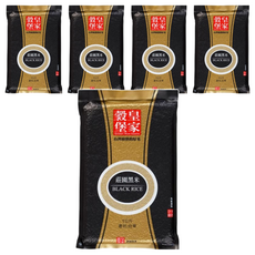 皇家穀堡 莊園黑米 台灣特級品種 1公斤, 1kg, 5包