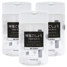 KOKUBO 小久保 雙開口調味料罐 Set 3, 200ml, 3個