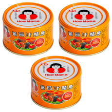 東和食品 HowMaMa 麻辣番茄汁鯖魚罐頭, 230g, 3罐