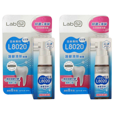 Lab52 齒妍堂 護齦清新噴霧 沁涼蘋果烏龍, L8020 益生菌, 清新口氣, 20ml, 2瓶