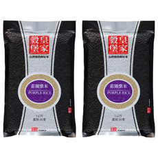 皇家穀堡 莊園紫米, 1公斤 產地：台東, 1kg, 2包