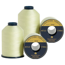 COTTONVILL 高級縫紉機線 45'S/2 色號 C014 1700公尺 2入，100% 聚酯纖維，韓國製造, 4捲