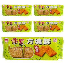 莊家 方塊酥 海苔, 220公克, 220g, 5包
