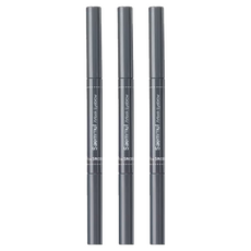 THe SaeM 得鮮 自然柔順持色眉筆，眉筆+眉刷，獨特三角狀筆芯，03灰棕色, 03 灰棕色, 3支