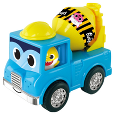 pinkfong 碰碰狐 迷你工程車系列玩具,攪拌車, 1組