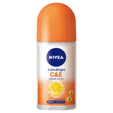 NIVEA 妮維雅 止汗爽身乳液 深層煥白系列 滾珠瓶, 50ml, 1瓶
