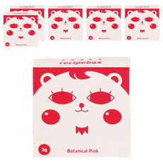 recipebox 韓兔 兒童天然腮紅 Botanical Pink, 6個