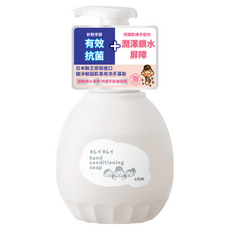 LION 獅王 趣淨 敏弱肌專用洗手慕斯 溫和皂香, 450ml, 1瓶