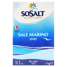 SOSALT 細海鹽, 顆粒細小 密度高 融解速度快, 1kg, 1盒