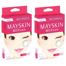 MAYSKIN 優若美 薄透型 痘痘貼, 30張, 2盒