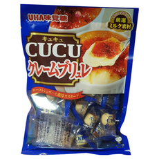 UHA 味覺糖 CUCU焦糖布丁糖 80g, 1袋