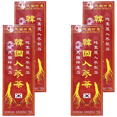 瀚軒 特選韓國人蔘茶 Set, 150公克 (5公克x30小包), 5g, 30包, 4盒