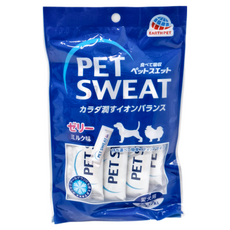 EARTH PET 汪力水得 電解質QQ凍 Set, 寵物機能飲用水, 20g, 5袋