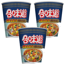 CUP NOODLE 合味道 辣海鮮杯麵, 3入