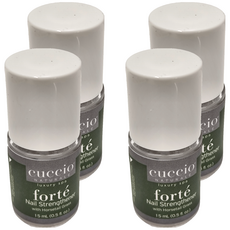 CUCCIO 古希歐 Forte 馬尾草強護素 硬甲油 15ml, 4罐