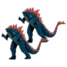 Playmates TOYS 哥吉拉大戰金剛2公仔 Value Godzilla, 多色, 2個