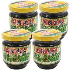 大茂 黑瓜, 清脆可口, 酸甜開胃, 170g, 4罐