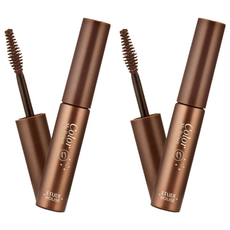ETUDE 眉飛色舞染眉膏 4.5g, 01 Rich Brown, 2支