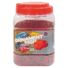 UP AQUA 雅柏頂級觀賞魚飼料 小粒 E-235-S, 1kg, 觀賞魚飼料首選, 1桶