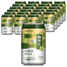 TTL BIO-TECH 台酒生技 纖麥汁, 含Fibersol-2 專利膳食纖維, 330毫升, 330ml, 24罐