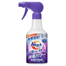 Attack 一匙靈 Attack 泡沫衣物除菌消臭清潔噴霧 皂香, 300ml, 1瓶