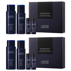 LANEIGE 蘭芝 男性勁能激活化妝水+乳液2件組, 4X亮白保濕抗皺緊緻, 2組