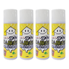 HAPPY HOUSE 快樂屋 狠膠色除膠去汙劑 250mL, 適用於各式貼紙標籤, 柚子皮萃取物，環保去汙力強, 4瓶