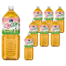 悅氏梅子綠茶，雪山山脈天然泉水沖泡，甘美順口風味獨特, 2L, 8瓶