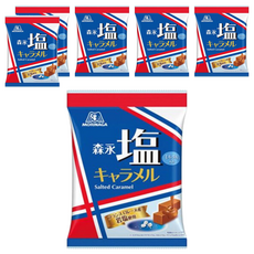 MORINAGA 森永 鹽焦糖牛奶糖 82.8g*1包, 6袋