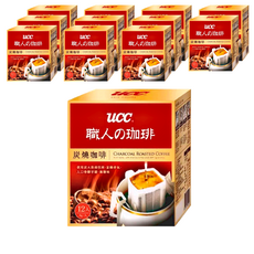 UCC 炭燒濾掛式咖啡，炭火烘焙，辦公室最愛, 8g, 12包, 12盒