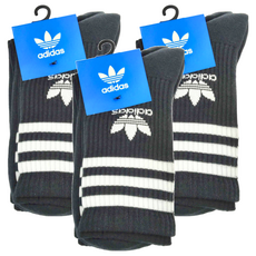 adidas 愛迪達 CREW SOCK 3STR 運動襪, IL5022, 3雙