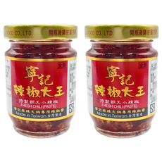 寧記 辣椒大王 辣椒醬,140g,2罐