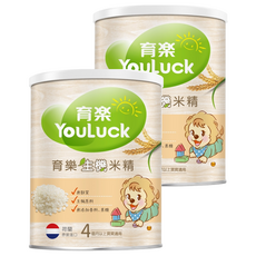 YouLuck 育樂 有機米精, 無麩質, 有機原料, 無添加香料、蔗糖, 250g, 2罐