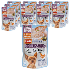 DoggyMan 多格漫 蔬菜濃湯餐包 高齡犬用, 蔬菜濃湯, 80g, 10包