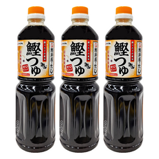 Yamaki 雅媽吉 甘口鰹魚露 1000ml，日式萬用鰹魚醬油，2倍濃縮，特製台灣配方, 1L, 3瓶