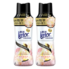 Lenor 蘭諾 衣物芳香豆 雪松梔子花, 450ml, 2瓶