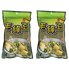 耆盛食品 毛綠豆 500g, 嚴選台灣綠豆, 退火去濕, 清熱解毒, 夏日冰涼消暑, 2包