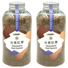 山海經脈 台東紅藜，原住民早期傳統作物，堅持不用化學肥料、農藥，230g, 2罐