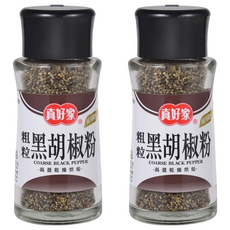 真好家 黑胡椒粗粒, 30g, 2瓶