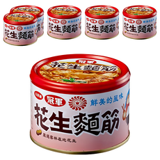 味王 花生麵筋, 170g, 6罐
