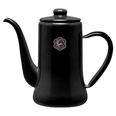 月兔印 Slim Pot 1.2L 琺瑯手沖壺 - 黑色, 時尚黑, 1個