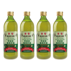 BIOES 囍瑞 特級100%純葡萄籽油, 低酸價0.1, 天然抗氧化花青素, 煎煮炒炸皆適宜, 西班牙原瓶原裝進口, 1L, 4瓶