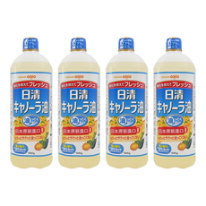 OilliO 油菜籽油, 嚴選優良芥花籽製成, 1kg, 4瓶